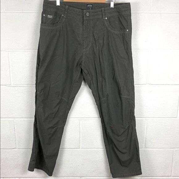 Kuhl men’s revolvr pant Gotham gray lightweight breathable durable size 38x30 - Picture 1 of 5